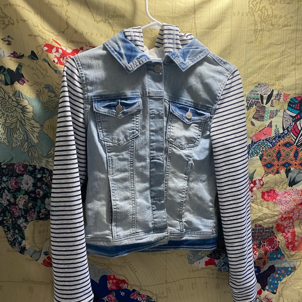 Denim Hoodie